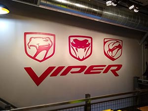 Viper Emblem Milled Substrate