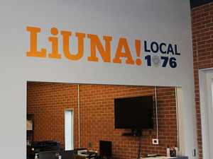 LiUNA Wall Graphics