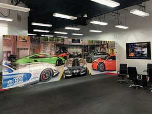 Motor Enclave Wall Divider