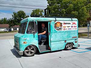 Tom Bailey Ice Cream Truck Graphics