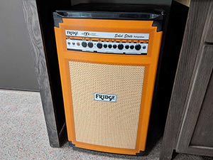 Orange Amp Minifridge